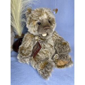 Charlie Bears "CHATTERBOX" Teddy Bear Isabelle Lee W/Tag Secret Collection 2018